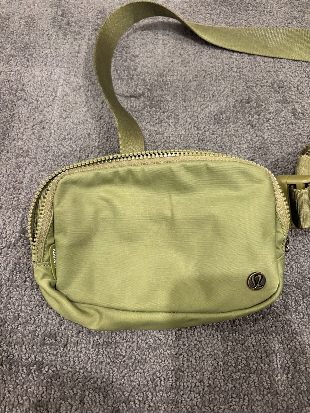 lululemon athletica Olive Belt Bag with Logo